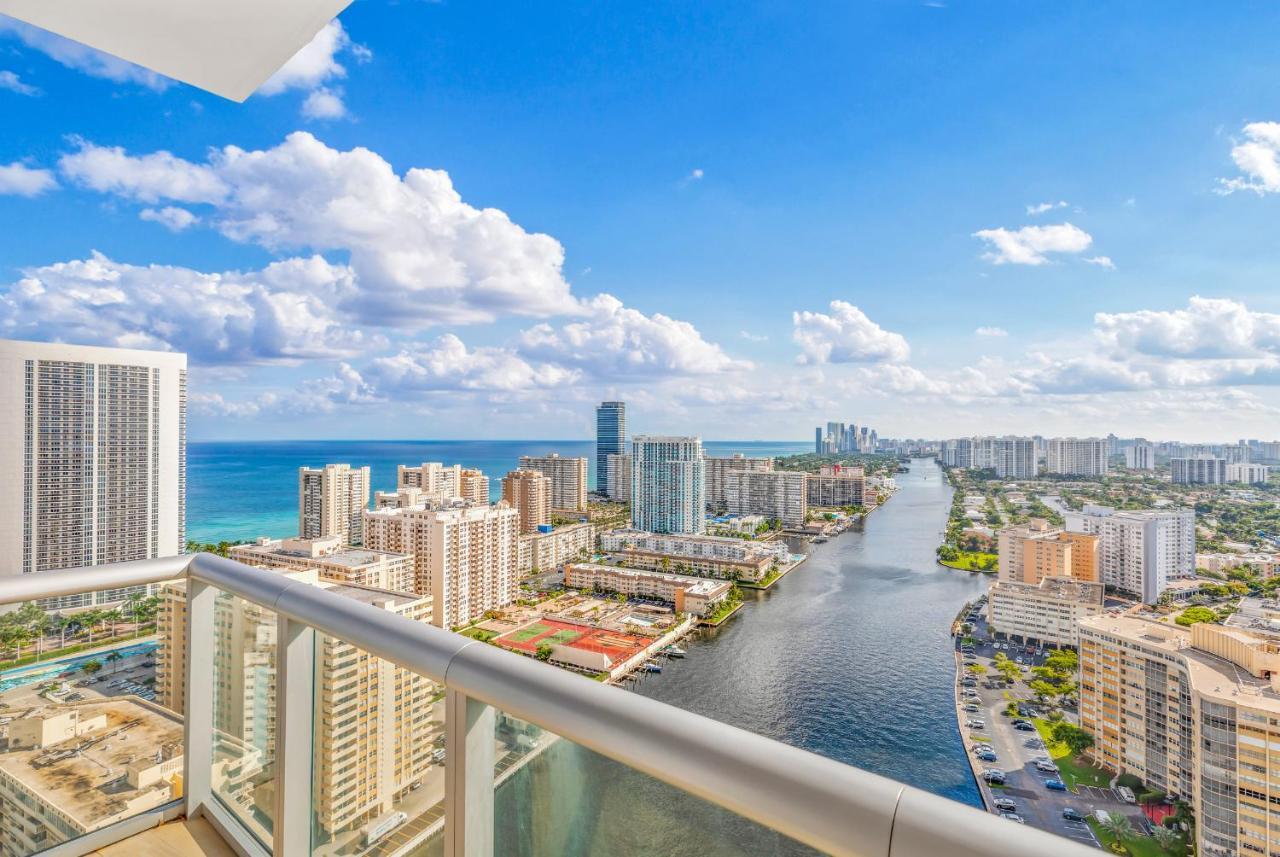 Beachwalk Resort Ph - Dream-Sky Mansion 3Dbr And 3Ba Luxury Penthouse Hallandale Beach Exterior foto